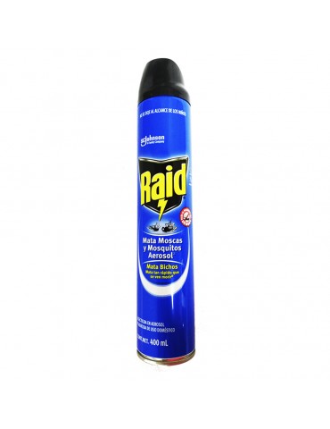 INSECT. RAID MATABICHOS 400ML     X/12