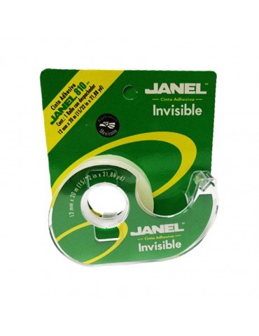 CINTA JANEL INVISIBLE 12X20 810 C/DESPACHADOR     X/26