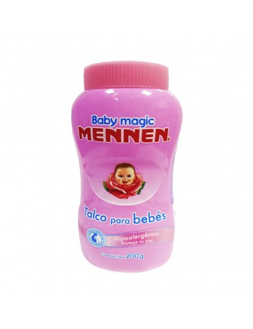 TALCO MENNEN ROSA 200GRS         X/24