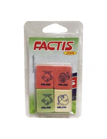 BORRADOR FACTIS S-45 NATURE BLC/4PZ