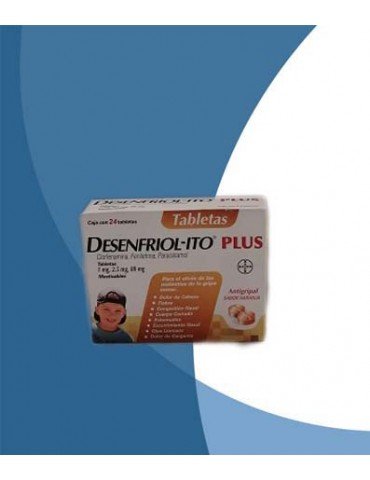 DESENFRIOLITO PLUS C/24TAB    X/162