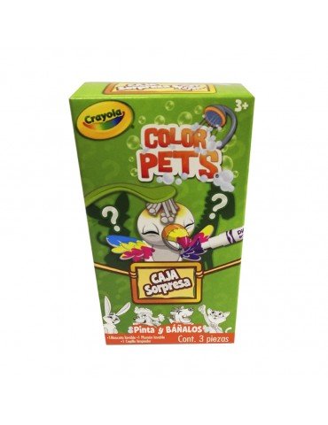 ESTUCHE CRAYOLA COLOR PETS C/3PZ     X/24