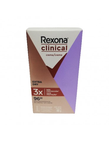 DESOD.REXONA CLINICAL STICK WOMEN EXTRA DRY 48GRS     X/12