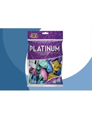 GLOBO PLATINUM SURTIDO  11 C/25PZ     X/40 ***