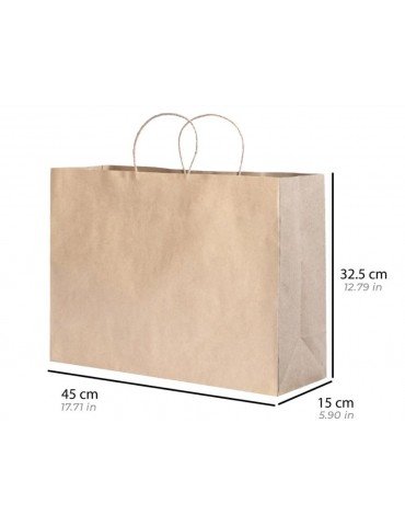 BOLSA CALTOM KRAFT ASA BOUTIQUE JUMBO PZ 21D15     X/180