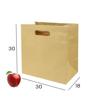 BOLSA CALTOM KRAFT TROQUELADA BOUTIQUE MEDIANA PZ 28D20     X/240