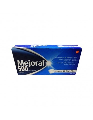 ***MEJORAL 500MG C/12TAB     X/20