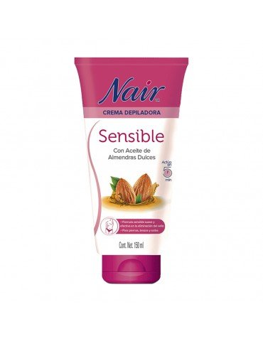CREMA DEPILADORA NAIR SENSIBLE 150ML     X/12