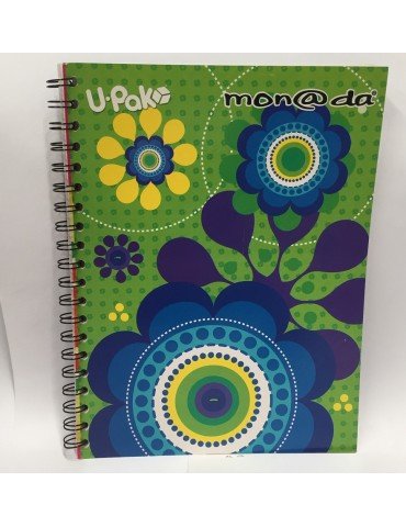 CUADERNO DIPAK PROF. GUERRERO FLORES COLORIDAS 5MM     X/24
