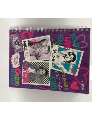 CUADERNO DIPAK PROF. GLADIADOR VIOLETA 7MM    X/24