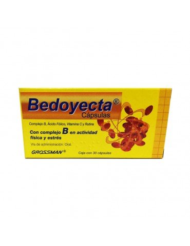 BEDOYECTA B CAPSULAS C/30PZ      X/96