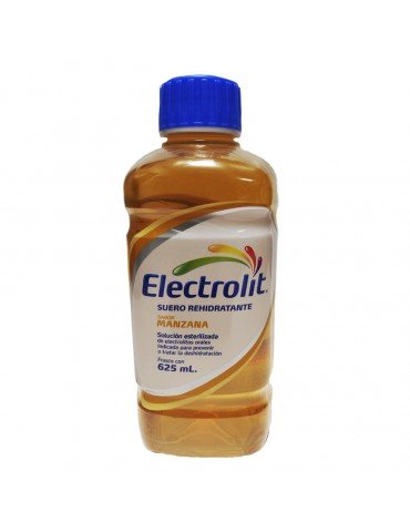 SUERO ELECTROLIT 625 ML. MANZANA   X/12