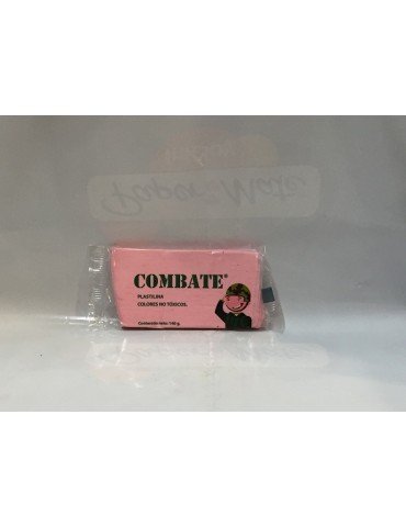 PLASTILINA COMBATE ROSA BARRA     X/100