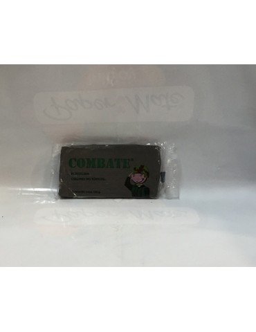 PLASTILINA COMBATE GRIS OBSCURO BARRA     X/100