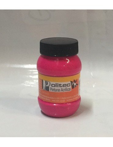 PINTURA POLITEC ACRILICA MAGENTA FLUOR 807 100ML  X/36