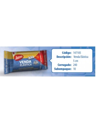 VENDAS JALOMA 05 CM C/10PZ      X/24