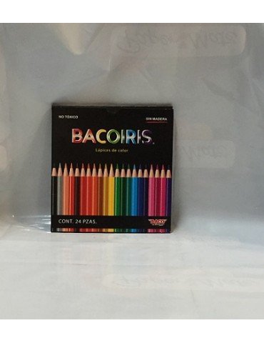 COLORES BACOIRIS C/24 LARGOS     X/50