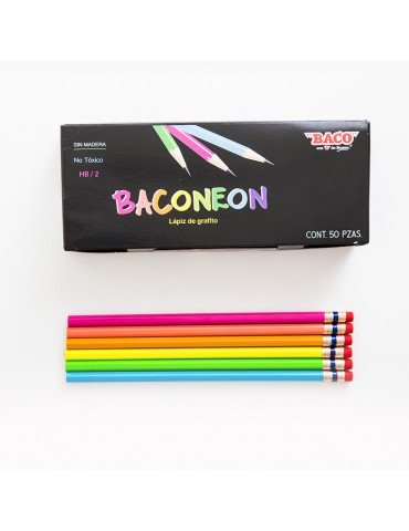 LAPIZ BACONEON GRAFITO SURTIDO C/100PZ      X/10