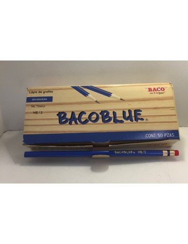 LAPIZ BACOBLUE GRAFITO BB50 C/50PZ