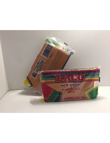 PLASTILINA BACO BARRA PIEL 50      X/100