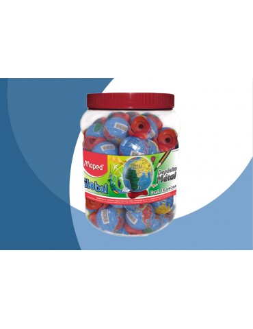 SACAPUNTAS MAPED GLOBE BOTE C/18PZ 051182