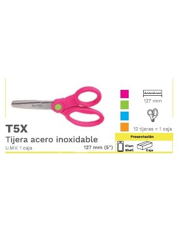 TIJERA BARRILITO OFICI-COSTURA T5X     X/144