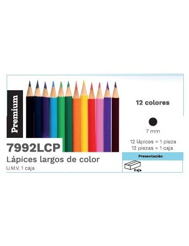 COLORES BARRILITO PREMIUM 12 LARGOS 7992LCP     X/144
