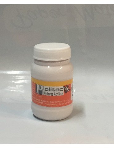 PINTURA POLITEC ACRILICA BLANCO TITANIO 301 100ML  X/36