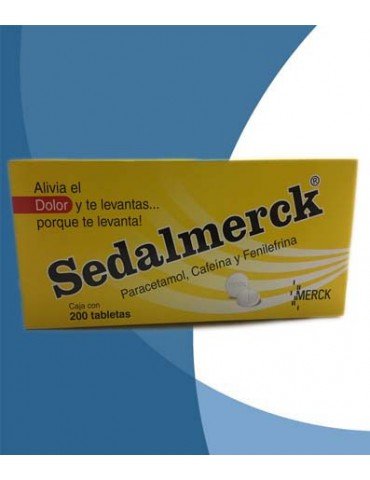 SEDALMERCK C/200 TABS.     X/50