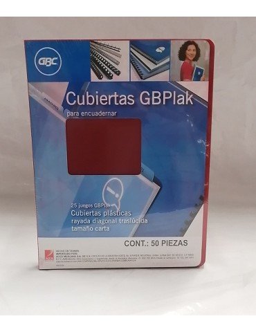 PASTA P/ENCUADERNAR ACCO T/CARTA ECO RAY.RJA C/50PZ