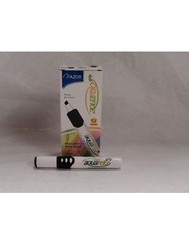 MARCADOR AQUARELO GRIP NEGRO C/6PZ         X/24