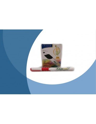MARCADOR AQUARELO GRIP ROJO C/6PZ        X24