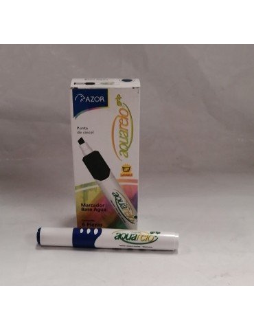 MARCADOR AQUARELO GRIP AZUL OBS C/6PZ     X/24