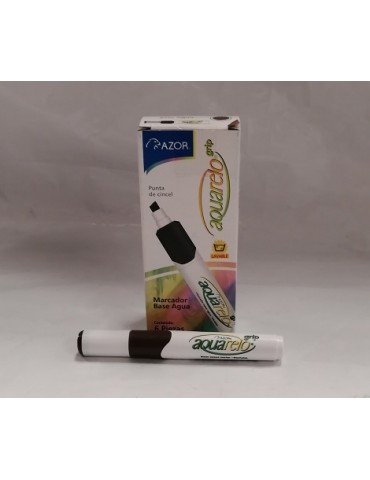 MARCADOR AQUARELO GRIP CAFE C/6PZ         X/24