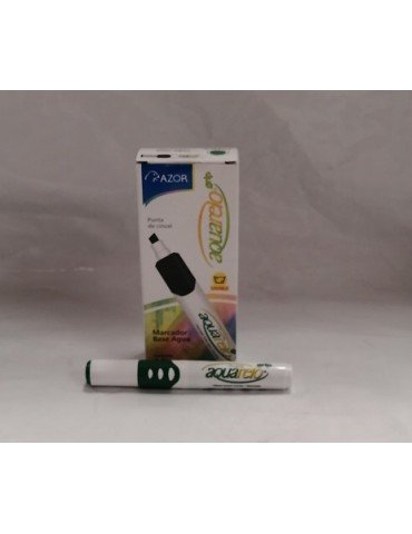 MARCADOR AQUARELO GRIP VERDEOBSCURO C/6PZ      X/24
