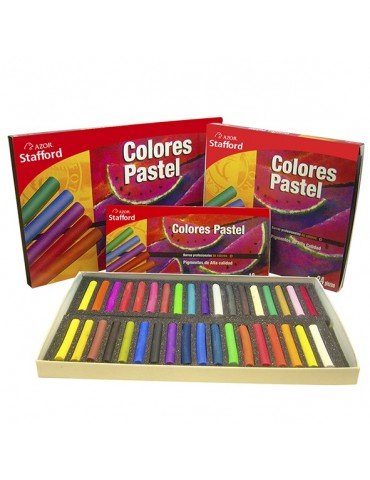 GIS STAFFORD PASTEL C/12 COLORES X/24
