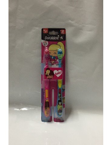 CEPILLO DENTAL DORALDENT GUSANITO C/2PZ      X/24