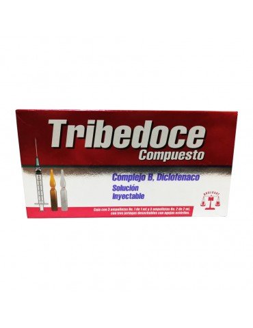 TRIBEDOCE COMPUESTO INYECTABLE C/3PZ       X/48