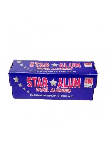 ALUMINIO STAR-ALUM M-400 AZUL 400MTS     X/6
