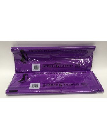 PAPEL CHINA MORADO C/100     X/10