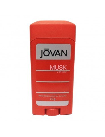 DESOD.JOVAN MUSK MEN STICK 70GRS      X/12