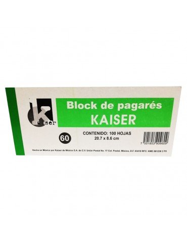 BLOCK PAGARES KAISER     X/250