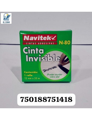 CINTA NAVITEK INVISIBLE 12X33 N-80     X/192