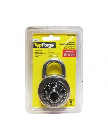 CANDADO TOPFORGE T/ACERO 50CM C/1PZ PF0172