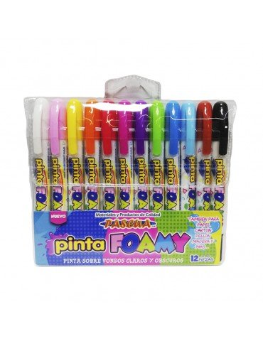 PLUMONES P/FOAMI PASCUA C/12PZ      X/12