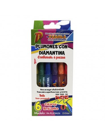 PLUMONES C/DIAMANTINA PASCUA C/6PZ      X/12