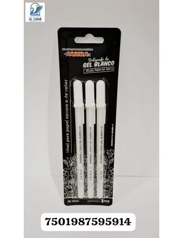 BOL. PASCUA DE GEL BLANCO C/3PZ BOGBA-S    X/144