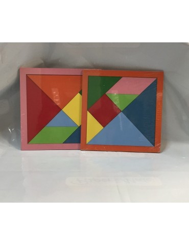 TANGRAM 20X20 MADERA FORZARRON 3MM TAN-271         X/60