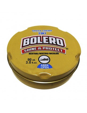 GRASA BOLERO NEUTRO 90GRS       X/144