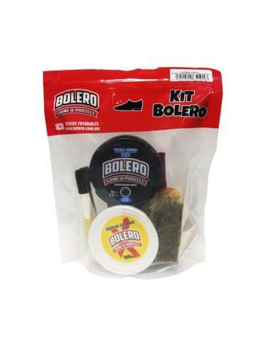 KIT BOLERO P/CALZADO C/CEPILLO C/5PZ 101      X/12